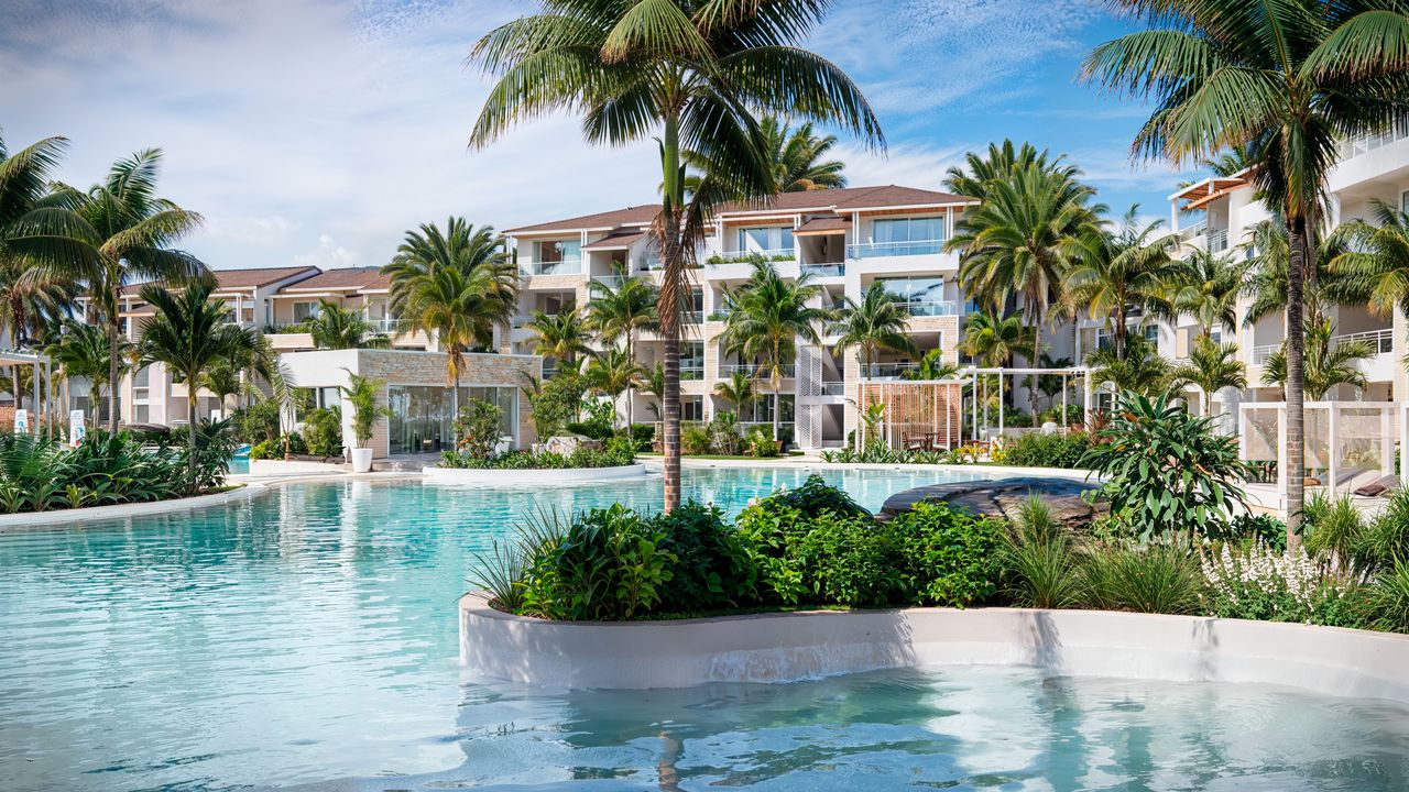 Visualisering af Anaïs' kommende feriebolig i Dominicus